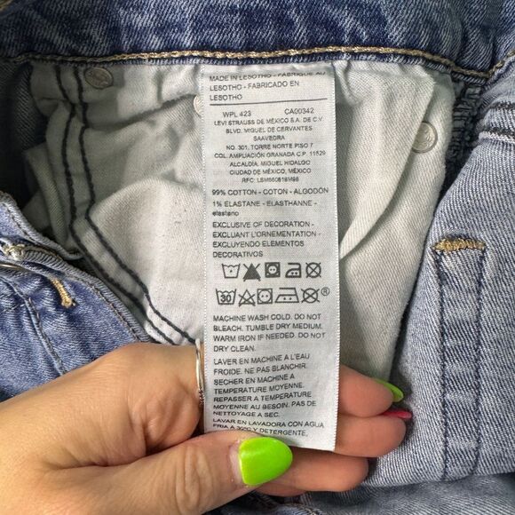 Men’s Signature Levi’s S61 Relaxed Jeans 36x30 - Picture 4 of 5